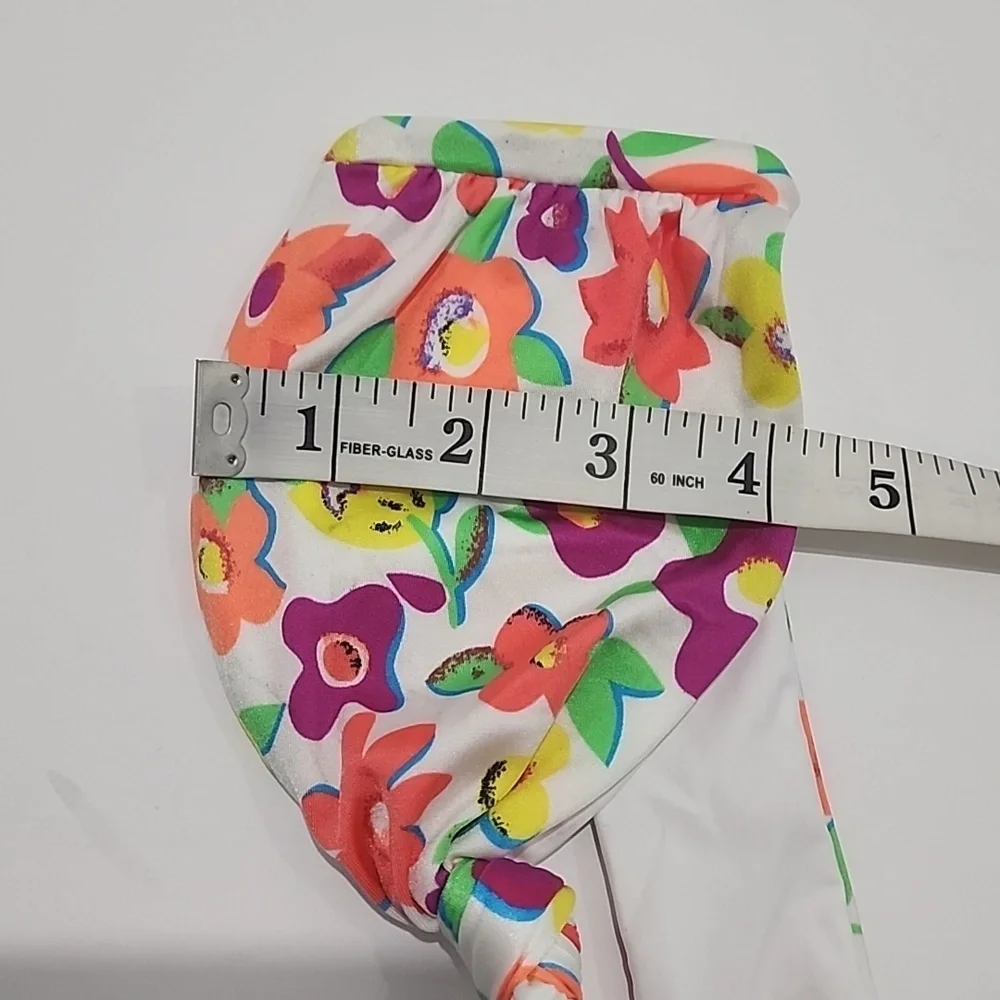 Frankie’s Bikinis Crescent Shine Bandeau Bikini Top